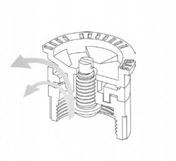 Dysza RAINBIRD U-8-F - schemat