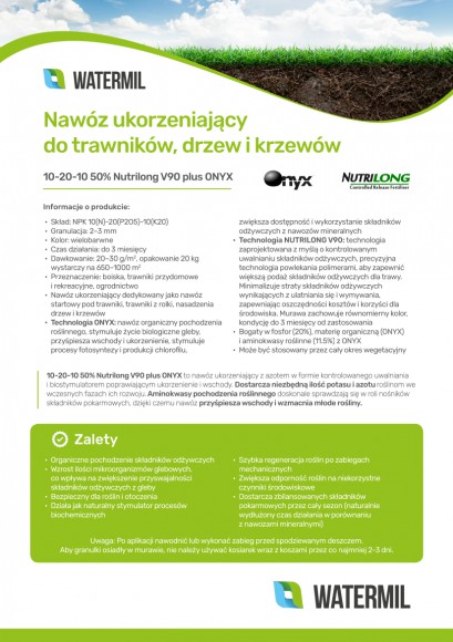 Nawóz ukorzeniający do trawników, drzew i kwiatów