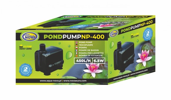 Pompa fontannowa do oczka NP-400 Aqau Nova 400L/h