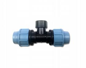 Trójnik Unidelta PE 25x1/2"gw x25 złączka do rur do nawadniania