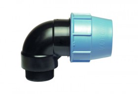 Kolano Unidelta PE 16x3/4"gz do nawadniania