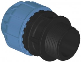 Przelot PE 25 x 1"gz PN10
