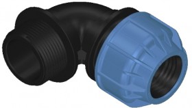 Kolano PE 25 x 3/4" gz PN10