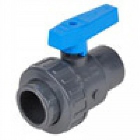 Obrazek dla: Zawór kulowy wodny PVC 2" gw/gw śrubunek