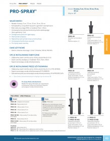 Zraszacz statyczny HUNTER PROS04  zastosowanie